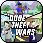 تحميل لعبة Dude Theft Wars مهكرة 2022 للأندرويد