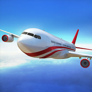 Flight Pilot Simulator 3D مهكرة