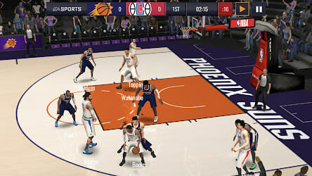 NBA LIVE Mobile Basketball اخر اصدار مهكرة